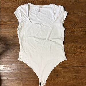 RD Style from Anthropologie White Sleeveless Top